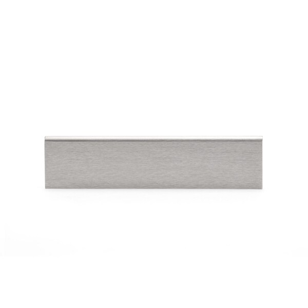 Richelieu 5 1/16-inch (128 mm) Center to Center Stainless Steel Contemporary Edge Pull - BP9696128170