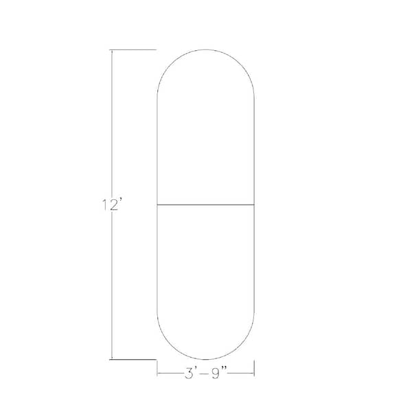 Skutchi Designs 45 in W, 144 in L, 29 in H, Engineered Wood Top, Grey - HAR-RAC-46143-PT-01