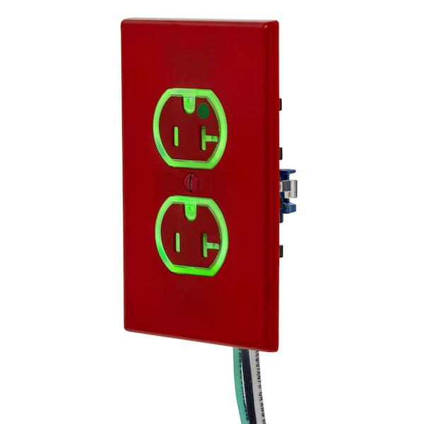 Hubbell Extra Heavy Duty Hospital Grade SNAPConnect Receptacle - SNAP8300RLTR