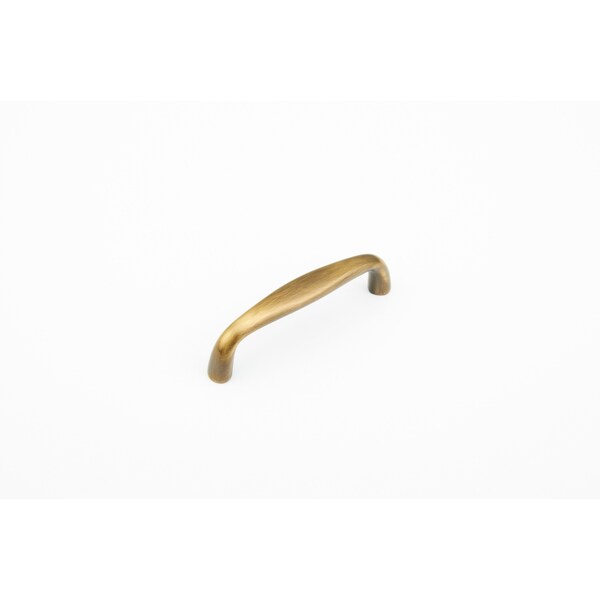 Schaub 3in Center to Center Traditional Cabinet Pull Antique Brass Finish - 721-AB