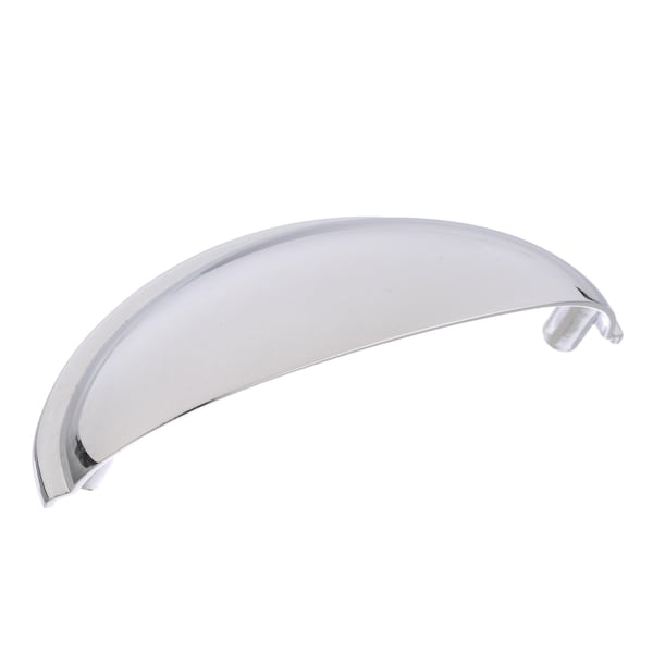 Amerock Ravino 3 in 76 mm Center-to-Center Polished Chrome Cabinet Cup Pull - BP2209426