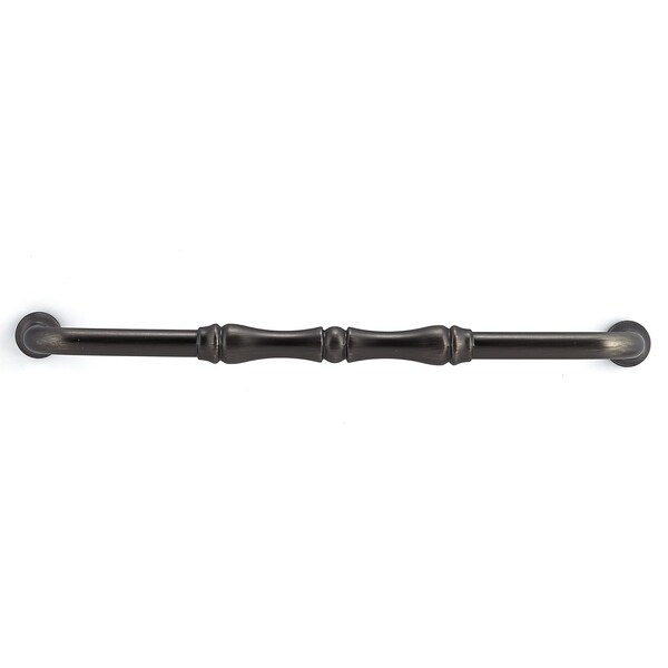Richelieu 6-5/16 in. (160 mm) Center-to-Center Antique Nickel Traditional Drawer Pull - BP740160143