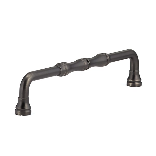 Richelieu 6-5/16 in. (160 mm) Center-to-Center Antique Nickel Traditional Drawer Pull - BP740160143