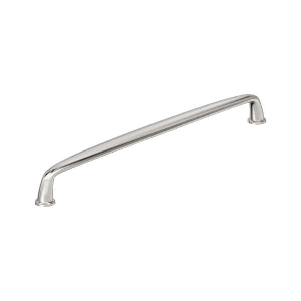 Amerock Kane 10-1/16 inch 256mm Center-to-Center Satin Nickel Cabinet Pull - BP53810G10