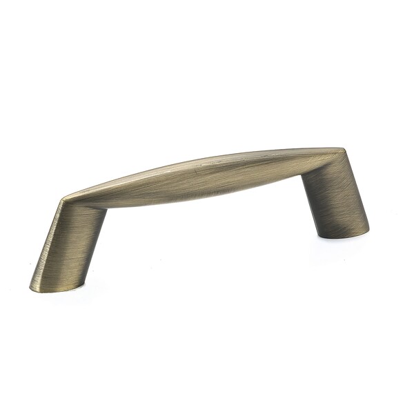 Richelieu 3 in (76 mm) Center-to-Center Antique English Contemporary Cabinet Pull - BP80576AE
