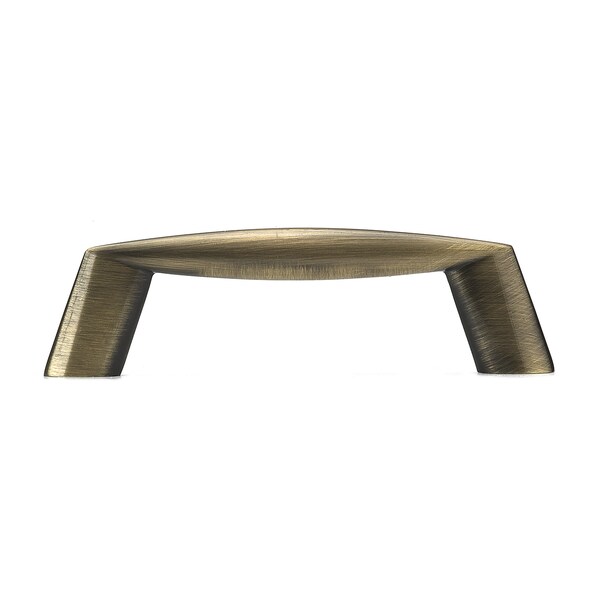 Richelieu 3 in (76 mm) Center-to-Center Antique English Contemporary Cabinet Pull - BP80576AE