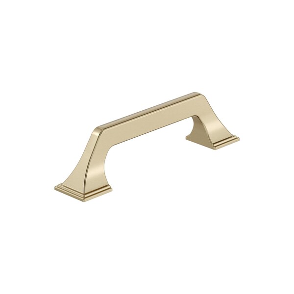 Amerock Exceed 3-3/4 inch 96mm Center-to-Center Golden Champagne Cabinet Pull - BP36881BBZ