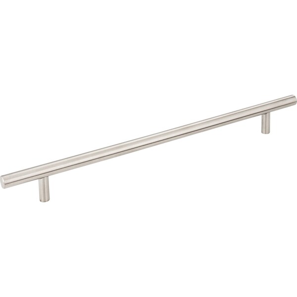 Elements By Hardware Resources 256 mm Center-to-Center Hollow Stainless Steel Naples Cabinet Bar Pull - 334SS
