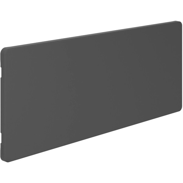 Zown Folding Table, Resin, Commercial, 72" x 30", Grey Color - 60526SGY1E