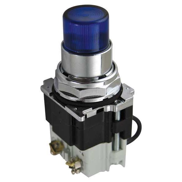 Luz piloto Eaton, Pulsador, 120VCA, Azul - 10250T297LLP2A