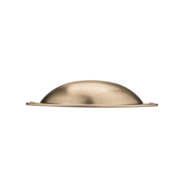 Richelieu 3 in (76.2 mm) Center-to-Center Champagne Bronze Traditional Drawer Pull - BP82333CHBRZ