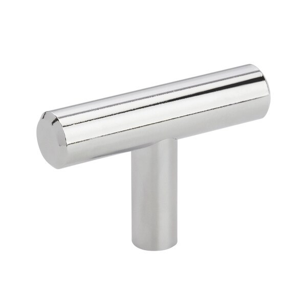 Amerock Bar Pulls 1-15/16 in 49 mm Length Polished Chrome Cabinet Knob - BP1900926
