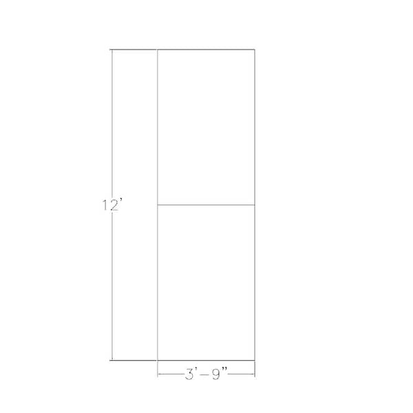 Skutchi Designs 45 in W, 144 in L, 29 in H, Engineered Wood Top, Grey - HAR-REC-48X143-DOU-ELEC-ASIANNIGHT