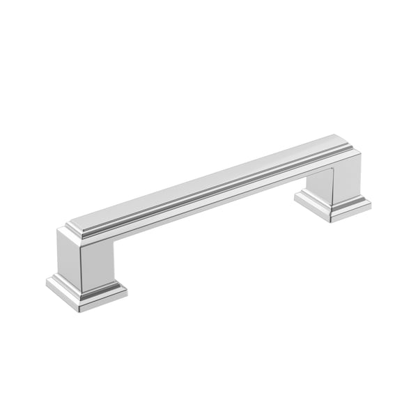 Amerock Appoint 3-3/4 in 96 mm Center-to-Center Polished Chrome Cabinet Pull - BP3675926