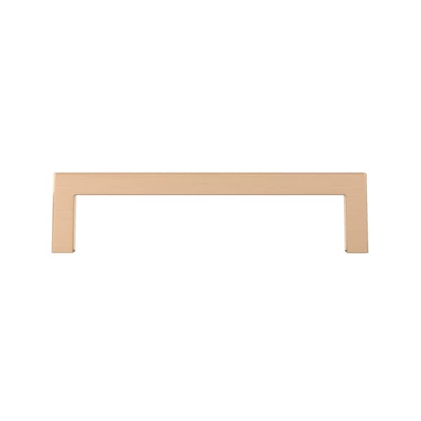 Richelieu Lambton Collection 5 1/16-inch (128 mm) Champagne Bronze Modern Rectangular Cabinet Pull - BP873128CHBRZ