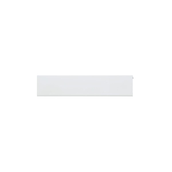 Richelieu 5-1/16 in. (128 mm) Center-to-Center White Contemporary Edge Pull - BP989812830