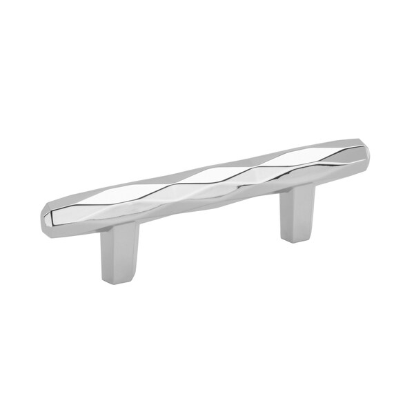 Amerock St. Vincent 3 in 76 mm Center-to-Center Polished Chrome Cabinet Pull - BP3664626