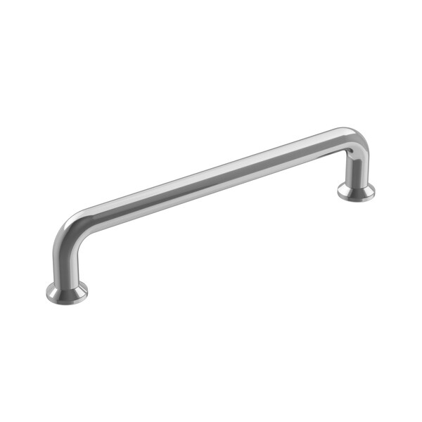 Amerock Factor 5-1/16 in 128 mm Center-to-Center Polished Chrome Cabinet Pull - BP3678226