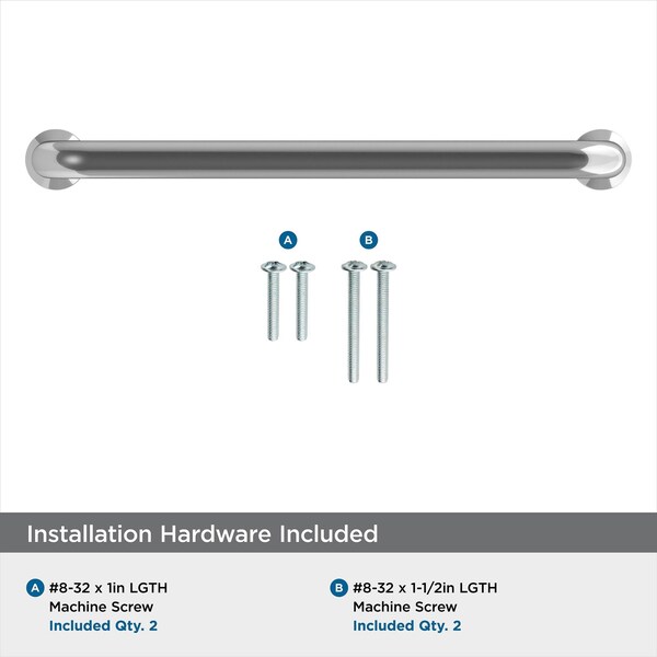 Amerock Factor 5-1/16 in 128 mm Center-to-Center Polished Chrome Cabinet Pull - BP3678226