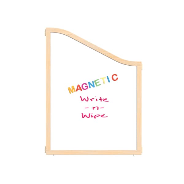 Jonti-Craft KYDZ Suite Cascade Panel, A to S-height, 36 in. Wide, Magnetic Write-n-Wipe - 1521JCSMG