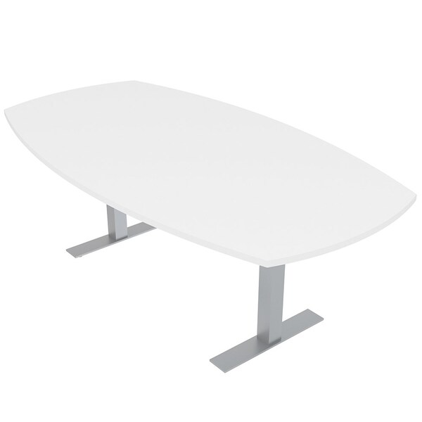 Skutchi Designs 45 in W, 72 in L, 29 in H, Engineered Wood Top, White - HAR-ABOT-46X72-T-XD09