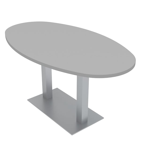 Skutchi Designs 33.5 in W, 69.5 in L, 29 in H, Engineered Wood Top, Grey - HAR-BOVL-34X70-DOU-XD01