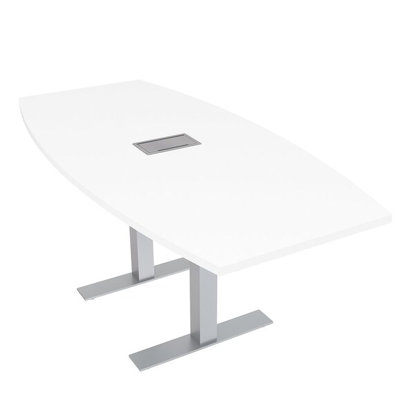 Skutchi Designs 33.5 in W, 71.5 in L, 29 in H, Engineered Wood Top, White - HAR-BOT-34X70-T-ELEC-XD09