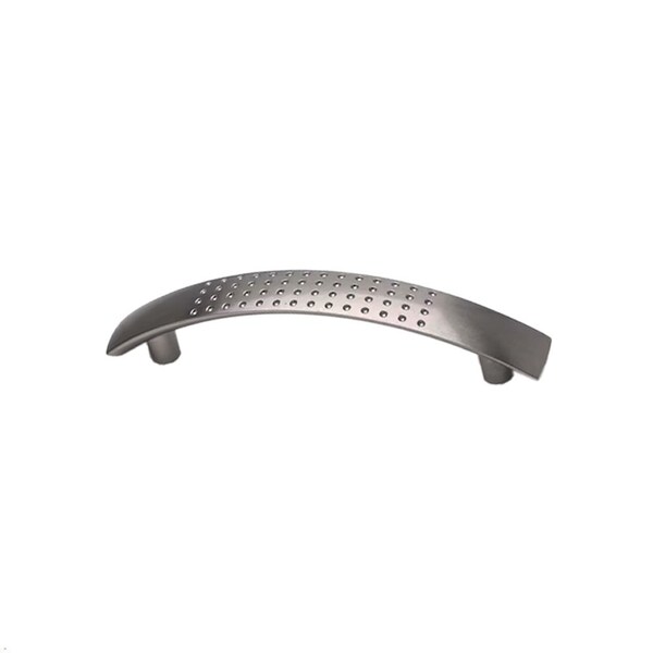 Pride Industrial Dimple Cabinet Pull with 3-3/4in Center to Center Satin Nickel Finish - P1849SN