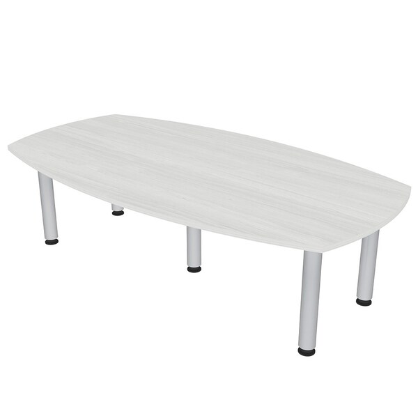 Skutchi Designs 45 in W, 84 in L, 29 in H, Engineered Wood Top, White - HAR-ABOT-46X84-PT-WC