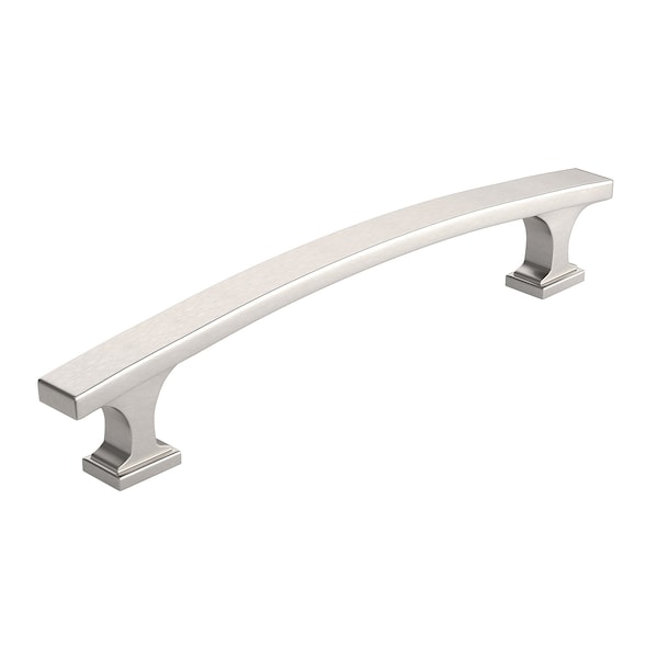 Richelieu 5 1/16-inch (128 mm) Center to Center Brushed Nickel Transitional Cabinet Pull - BP5254128195