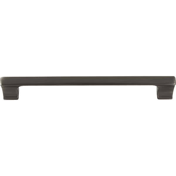 Jeffrey Alexander 192 mm Center-to-Center Brushed Pewter Sullivan Cabinet Pull - 752-192BNBDL