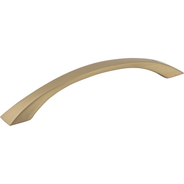 Jeffrey Alexander 160 mm Center-to-Center Satin Bronze Flared Philip Cabinet Pull - 767-160SBZ