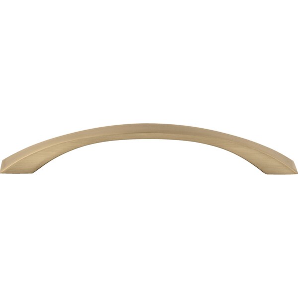 Jeffrey Alexander 160 mm Center-to-Center Satin Bronze Flared Philip Cabinet Pull - 767-160SBZ