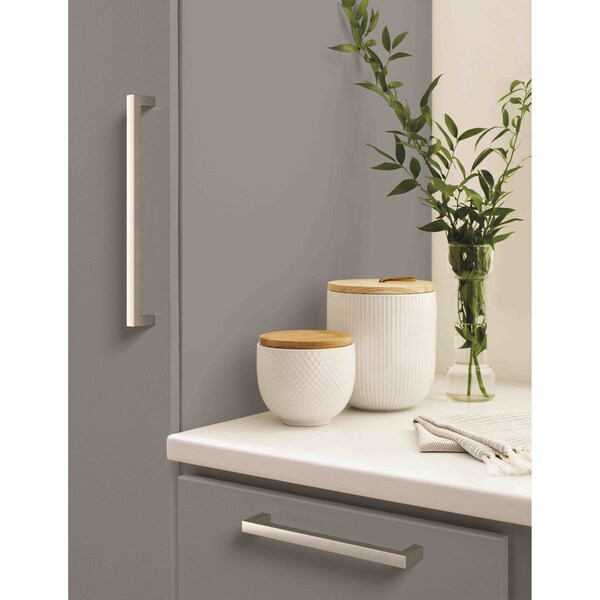 Amerock Monument 8-13/16 in 224 mm Center-to-Center Satin Nickel Cabinet Pull - BP36909G10