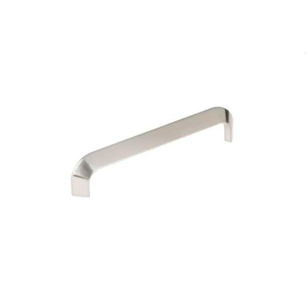 Richelieu 6 5/16 in (160 mm) Center-to-Center Brushed Nickel Contemporary Drawer Pull - 7884160195