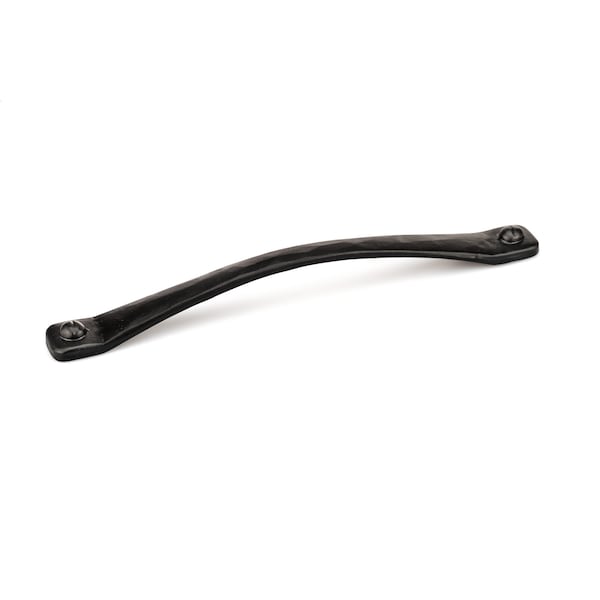 Richelieu 12 in (305 mm) Center-to-Center Matte Black Traditional Forged Iron Cabinet Pull Sheffield - BP9464305900