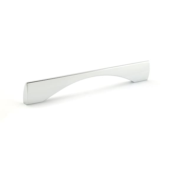 Richelieu 12 5/8 in (320 mm) Center-to-Center Brushed Nickel Contemporary Cabinet Pull - 5873350195