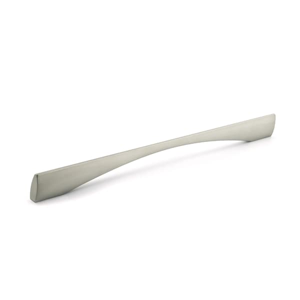 Richelieu 12 5/8 in (320 mm) Center-to-Center Brushed Nickel Contemporary Cabinet Pull - 5873350195