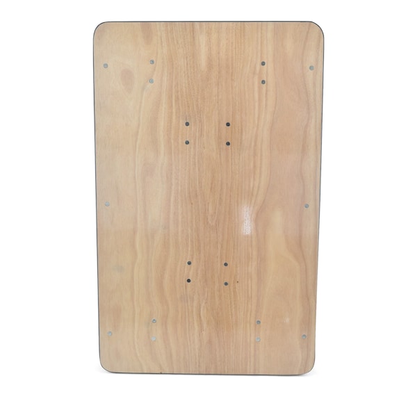 Atlas Commercial Products Titan Series Wood Folding Table, 4 ft x 30 Banquet, Vinyl Edge - WFT5-3048