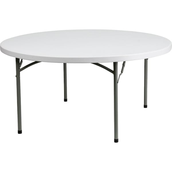 Atlas Commercial Products Titan Series 60 Round Plastic Folding Table - PFT23-60R