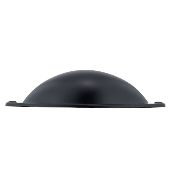 Richelieu 2-1/2 in. (64 mm) Center-to-Center Matte Black Traditional Cup Pull - BP30342900