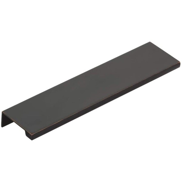 Patioplus 6 in. Center to Center Cabinet Edge Pull, Oil Rubbed Bronze - PA2030559