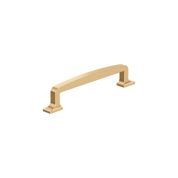 Amerock Westerly 5-1/16 inch 128mm Center-to-Center Champagne Bronze Cabinet Pull - BP53721CZ