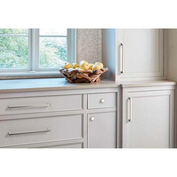 Amerock Blackrock 12-5/8 inch 320mm Center-to-Center Polished Nickel Cabinet Pull - BP55284PN