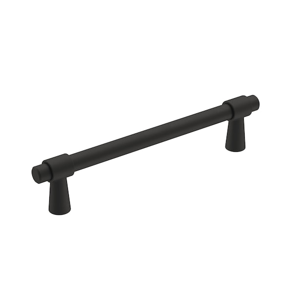 Amerock Destine 5-1/16 in 128 mm Center-to-Center Matte Black Cabinet Pull - BP36859FB