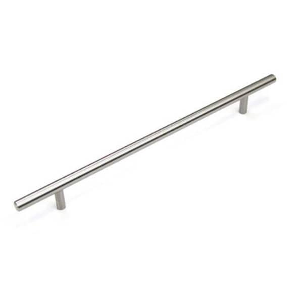 Contempo Living Contempo Living WCCH12SL018S 18 in. Solid Stainless Steel Brushed Nickel Kitchen Bar Handle - WCCH12SL018S