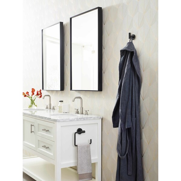 Amerock Destine 3 inch 76mm Center-to-Center Satin Nickel Cabinet Pull - BP37370G10