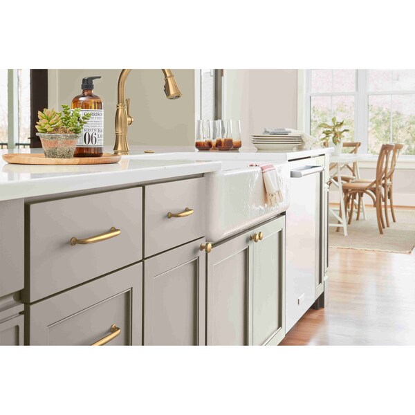 Amerock Renown 3-3/4 in 96 mm Center-to-Center Champagne Bronze Cabinet Pull - BP36794CZ