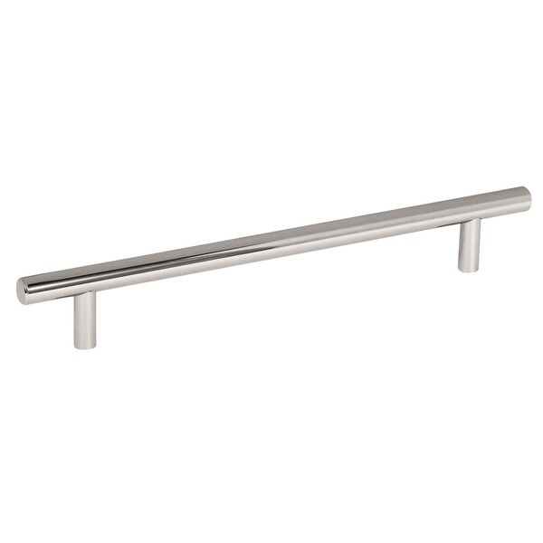 Amerock Bar Pulls 7-9/16 inch 192mm Center-to-Center Polished Nickel Cabinet Pull - 2000807