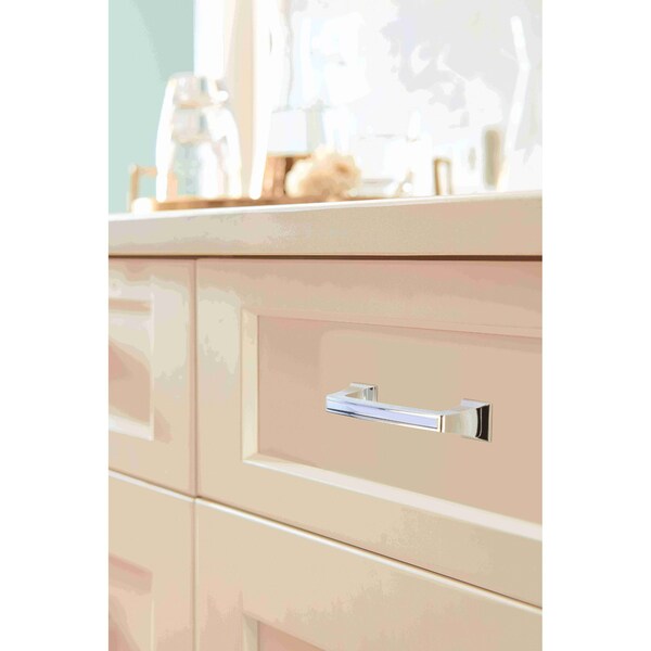 Amerock Mulholland 3 in 76 mm Center-to-Center Polished Chrome Cabinet Pull - BP5303026